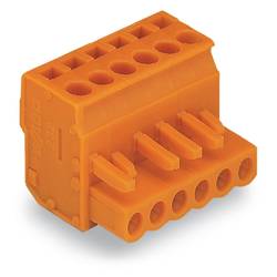 WAGO Buchsengehäuse-Kabel 232 Polzahl Gesamt 10 Rastermaß: 5.08 mm 232-410/026-000 50 St.