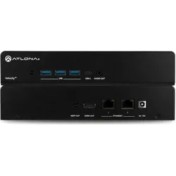 Atlona Gateway for AV control and management including room scheduling for 3 rooms, Switch Box