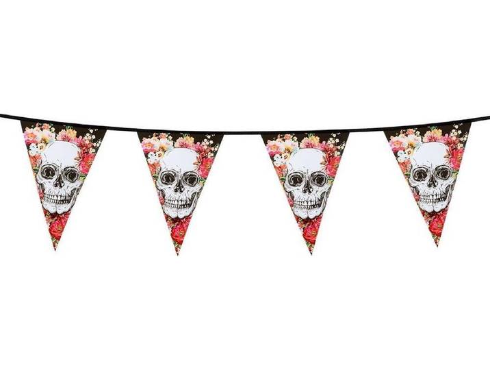 Boland - PE Vlaggenlijn - Day of the Dead - 6 meter