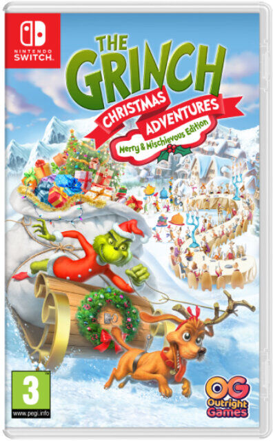 BANDAI/NAMCO JOGO SWITCH THE GRINCH CHRISTMAS EDITION