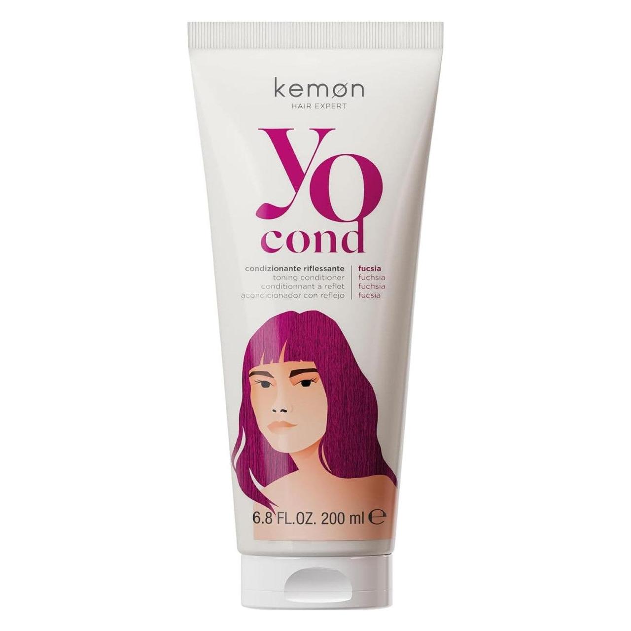 Kemon Yo Fucsia Coloring Hair Colour Conditioner 200 Ml (200 ml) (71227204)