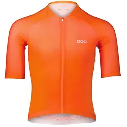 Poc, Herren, Velotrikot, M's Pristine Jersey Radtrikot (S), Schwarz, Orange, S