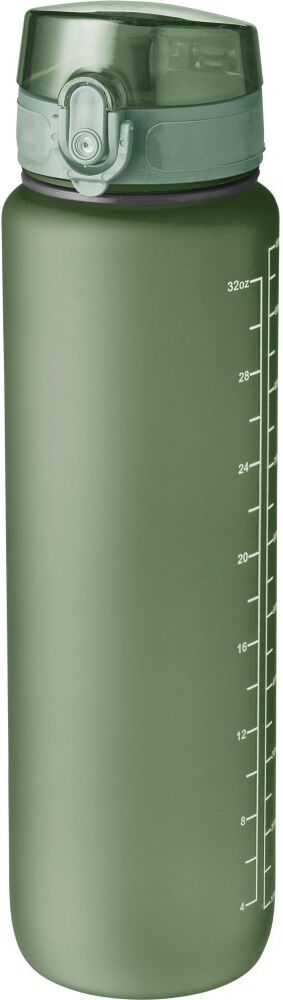 Gourde touché gomme de 1 000 ml Brinley vert