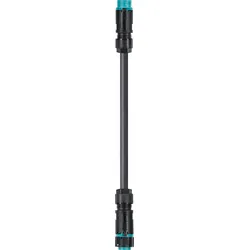 RST16I5 KSBS 10T - Verlängerungsleitung RST Mini 16i5, Buchse > Stecker türkisblau