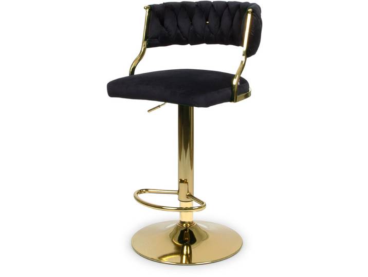 Milton & Oldbrook Barkruk Arouca Zwart