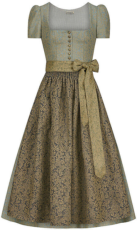GOTTSEIDANK Dirndl TESSA  blau   40 40