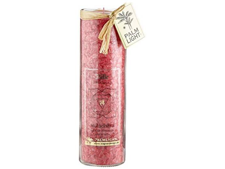 Palm Light Chakra kaars, rood