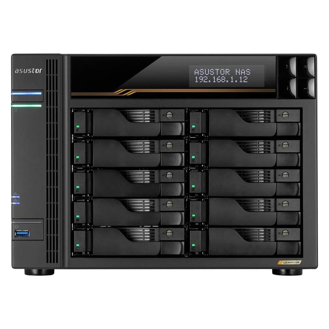 Asustor AS6810T Gen3 Lockerstor 10 NAS System 10-bay (90-AS6810T00-MF30)