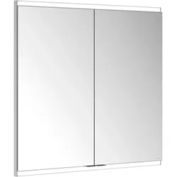 Keuco Royal Modular 2.0 Spiegelschrank 800210080000300 800 x 700 x 120 mm, 1 Steckdose, 1 Doppel-USB-Ladestelle, Wandeinbau, 2-türig