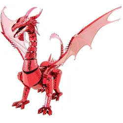 Metal Earth ICONX Red Dragon