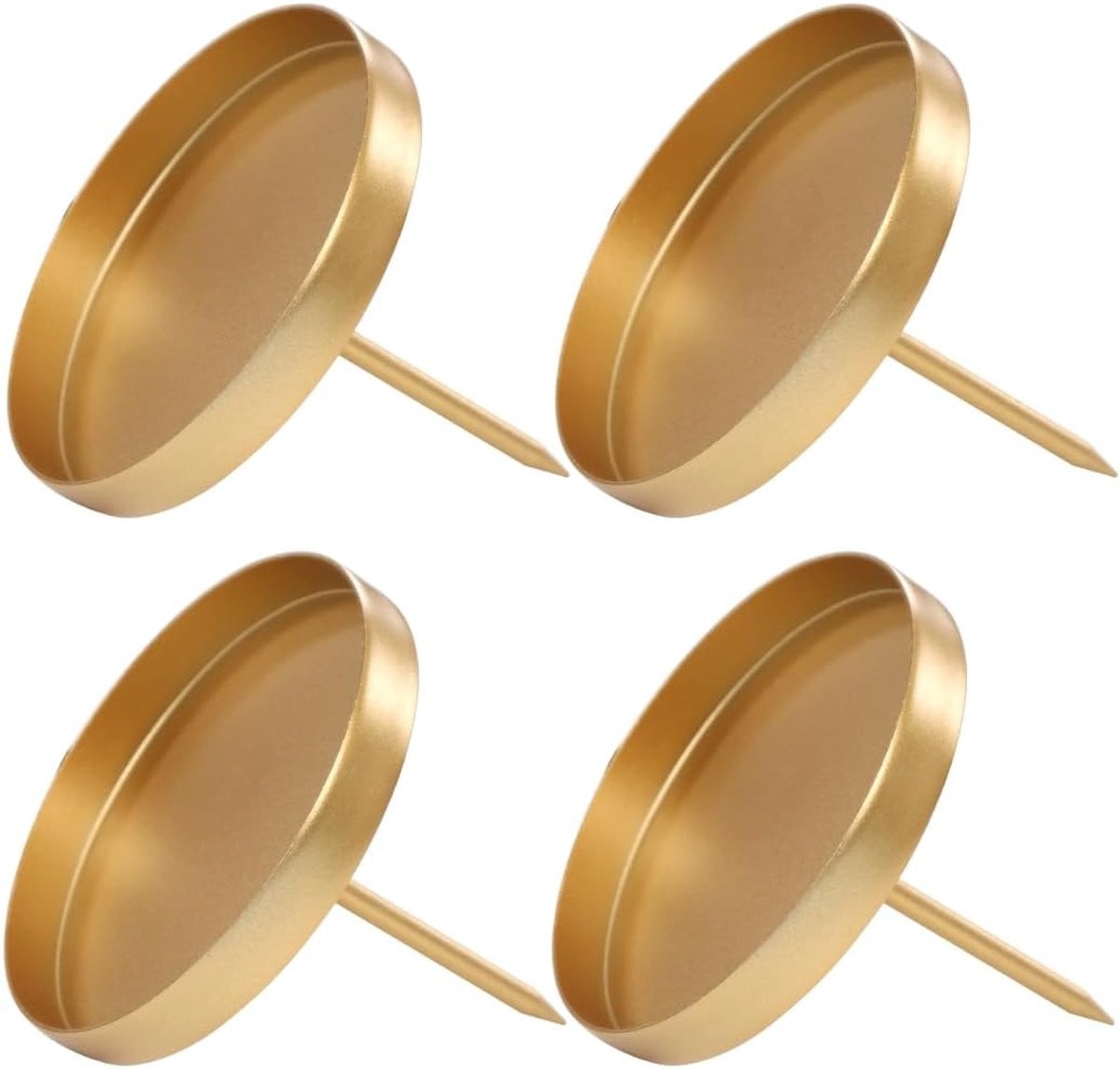 ShopVlot Advent kaarsenstandaard goud - Kerstdecoratie