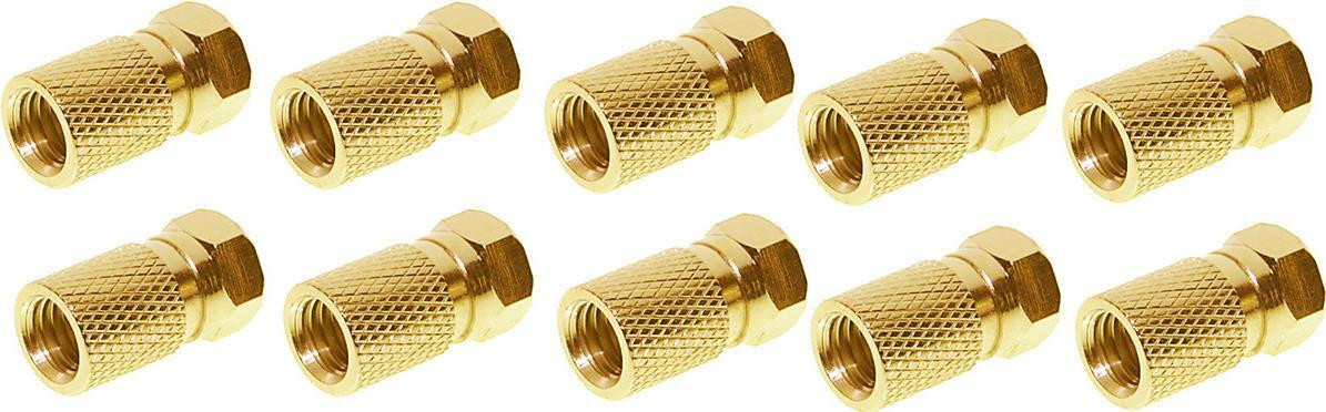 Shiverpeaks BS85012-10AG Type F Samec Goud 7,5 mm