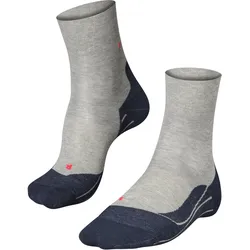 FALKE RU 4 MEN - Laufsocken Runningsocken für Herren - 1 Paar - 44-45 light grey...