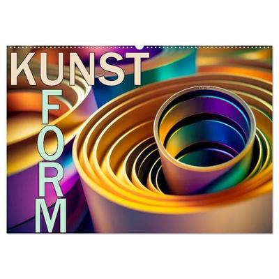 Kunst Form (Wandkalender 2027 DIN A2 quer), CALVENDO Monatskalender
