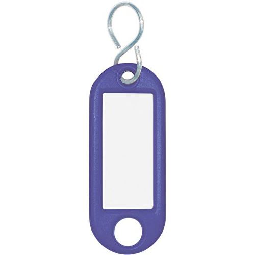 WEDO Schlüsselanhänger S-Haken, blau, Kleinpackung