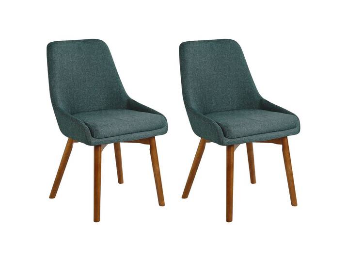 STUHL 2er-Set Polsterbezug Grün Melfort