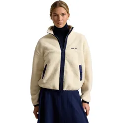 RALPH LAUREN Jacke Vintage Polar Fleece Knit, creme