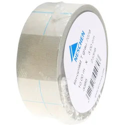 filmoplast® T, Textilgewebe-Band selbstklebend, zum Kaschieren, Verstärken und Reparieren, farbig, hohe Klebkraft, Rolle mit 10 m 3 cm | grau