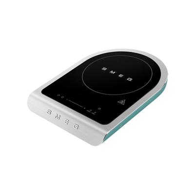 SMEG Einzel-Induktionskochplatte "PIC01EGMEU", grün, B:31,5cm H:5,4cm T:41,3cm, Kochplatten