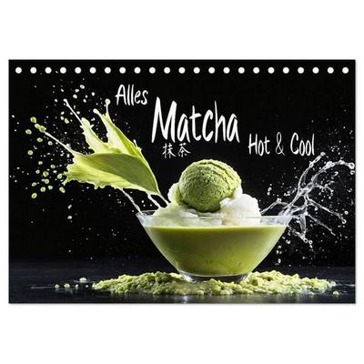 Alles Matcha - Hot und Cool (Tischkalender 2027 DIN A5 quer), CALVENDO Monatskalender