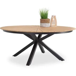 Gartentisch UNICAMO (DH 180x75 cm) - braun - DH 180x75 cm