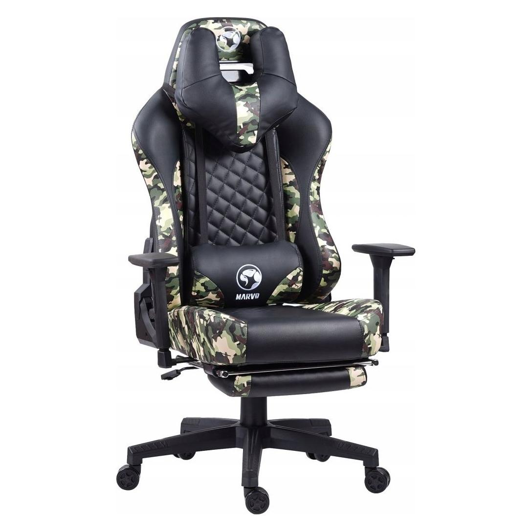 Marvo Gaming chair CH-134 Gaming Chair, Camouflage (CH-134)