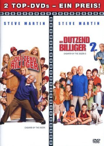 Shawn Levy - Im Dutzend billiger / Im Dutzend billiger 2 [2 DVDs] - Preis vom 09.10.2026 07:28:09 h