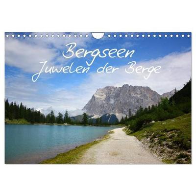 Bergseen - Juwelen der Berge (Wandkalender 2027 DIN A4 quer), CALVENDO Monatskalender