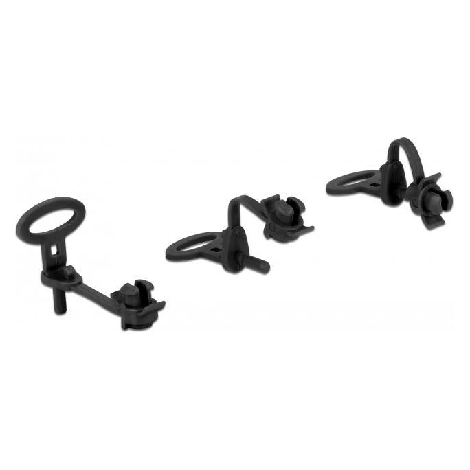 Delock Spacer for PCB - M.2 Modulspacer - Schwarz (Packung mit 10) (Netzwerk Zubehör) (60190)