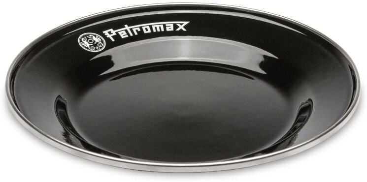 Petromax Teller Emaille 2er Set 18 cm schwarz