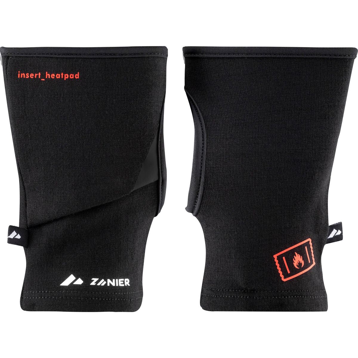 Zanier Heat Pads Merino Pulse Warmer schwarz (2000) S 55034-2000-S