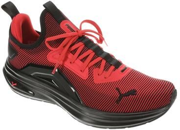 Puma Softride Enzo 6 Hype (Men's) Athletic in Red/Black, Size 8.5 M, Rubber/Textile