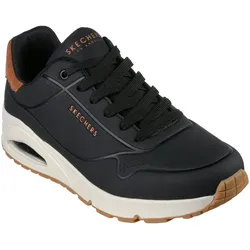 SKECHERS Uno Suited On Air Sneaker Herren BLK - schwarz 47.5