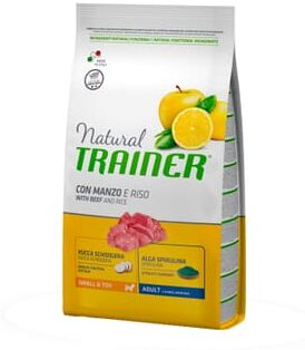 Trainer Natural Cães Adult Small-Toy Boi e Arroz 2 Kg