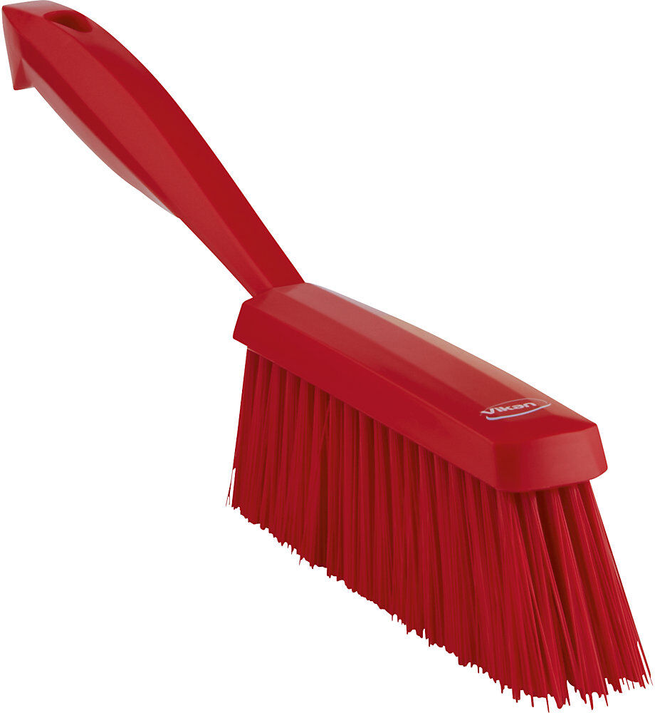 Handfeger, lebensmittelecht, medium, VE 15 Stk, rot Vikan