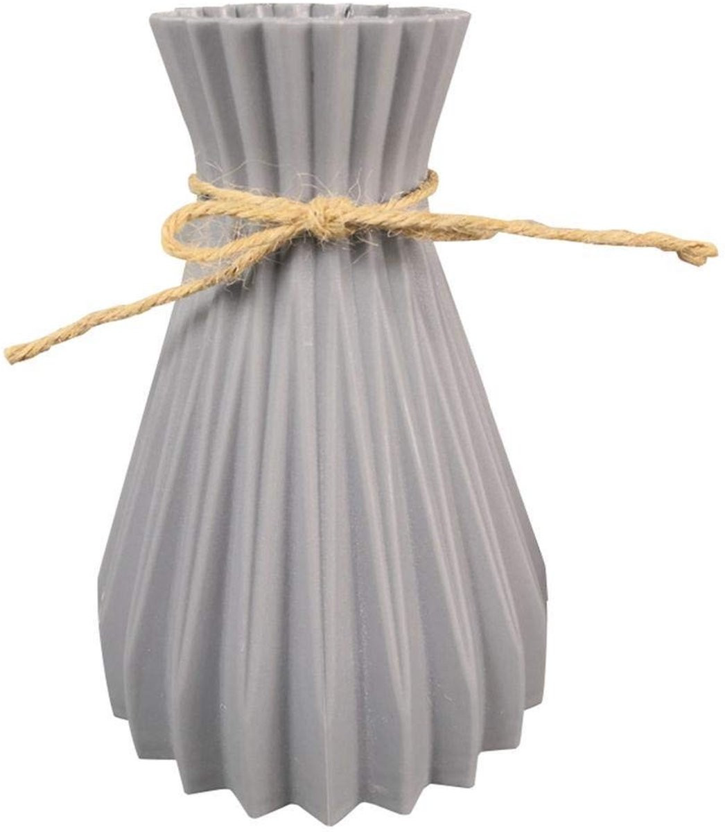Omgoods Minimalistische Stijlvolle Plastic Bloemenvase voor Decoratie