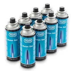 Gaskartuschen 8er Set CG-227