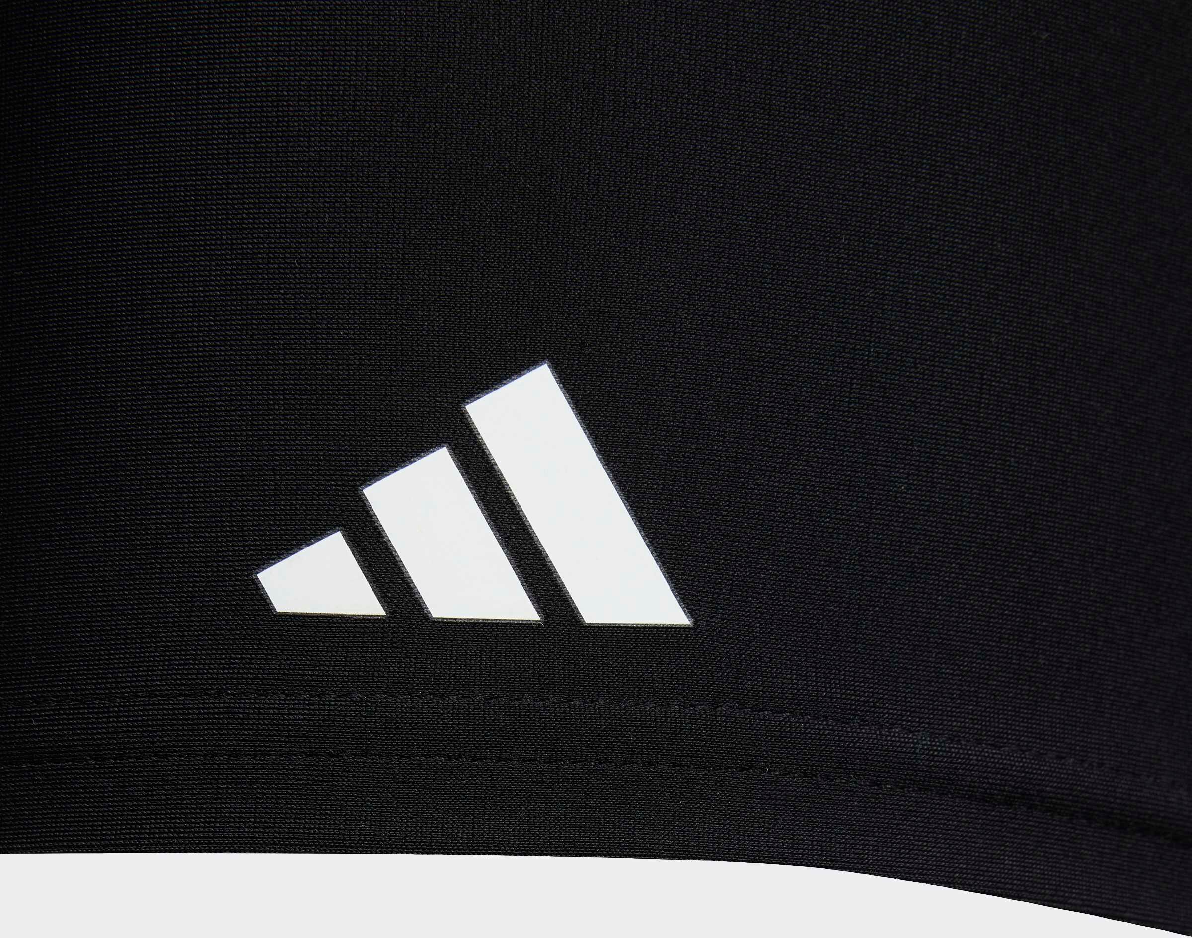 Badehose ADIDAS PERFORMANCE "BOXER- KINDER", Jungen, Gr. 176, N-Gr, schwarz, Obermaterial: 80% Polyamid, 20% Elasthan, Badehosen Badehose schwarz 176, N-Gr