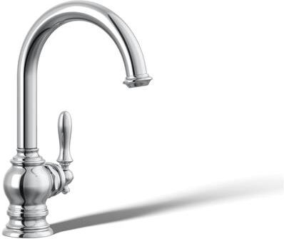 Kohler Single Handle Water Filter Faucet in Polished Chrome