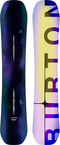 Snowboard Burton Men's Custom Flying V (154cm - Faded)  - Blue;Purple;Yellow