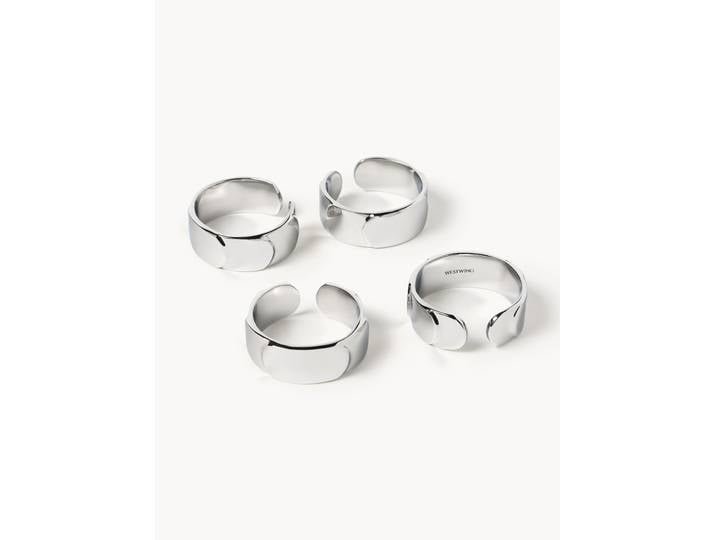 Ronds de serviette de table Lea, 4 pièces