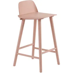 Muuto Nerd Barhocker, höhe 65 cm, tan rose