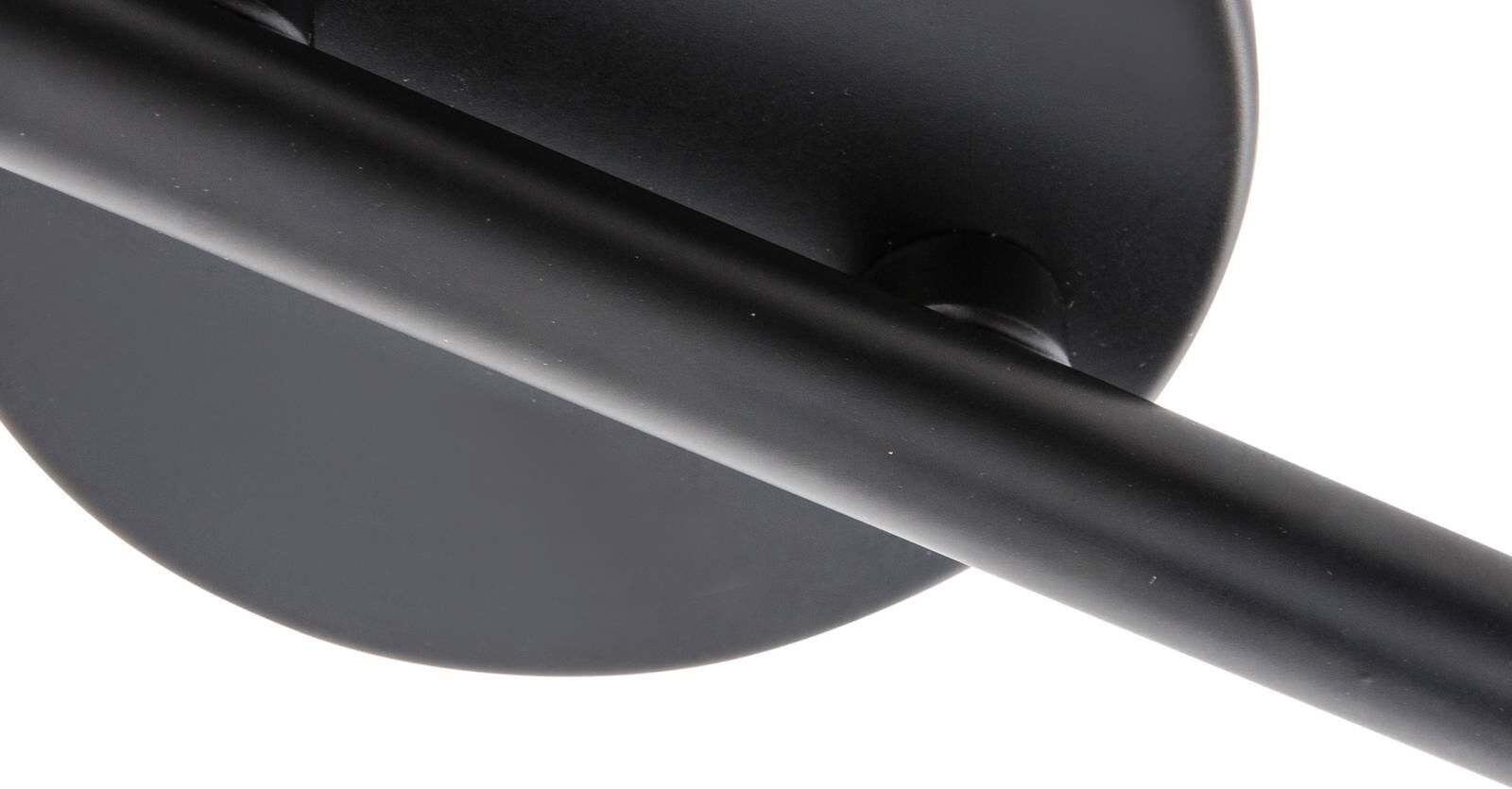 Lindby Deckenleuchte Jyla, 2-flammig, schwarz matt Jyla Lindby, dimmbar, schwarz, für Arbeitszimmer / Büro, Metall, Modern, Strahler