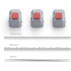 DAHLE Creativ-Set 980 Messerkopf für Rollenschneidemaschine