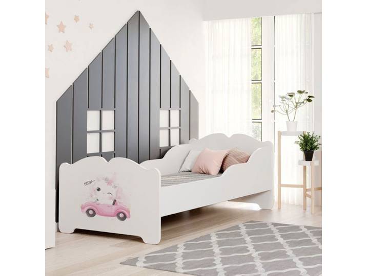 Lit pour fille ANNA avec matelas 80 x 160 cm