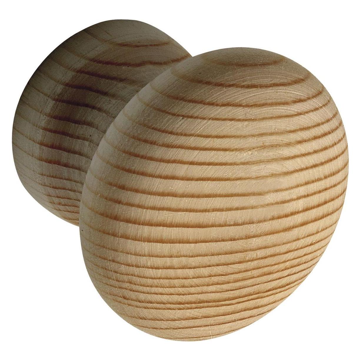 Alles im griff Knopf Hemera ø 45 mm, Tiefe 29 mm, Fichte roh (42725056)