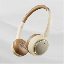 HiFuture Turbo 3 Wireless Over-Ear Headphones - Latte (Kabellos), Kopfhörer, Beige