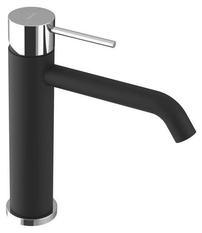 Sapho ULTRAMIX Waschtischarmatur, Schwarz matt/Chrom