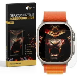 6x Displayschutzfolie für Apple Watch Ultra 49mm PREMIUM MATT ENTSPIEGELT Displayschutz Schutzfolie Folie