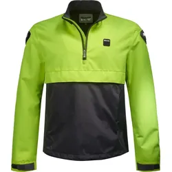 Blauer Spring Pull Motorrad Textiljacke